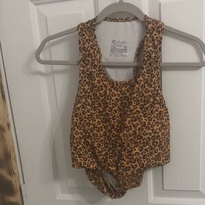 Leopard Print Women's Tank Top